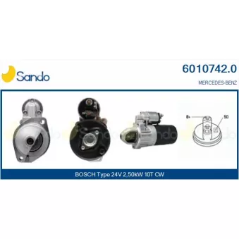 Démarreur SANDO 6010742.0