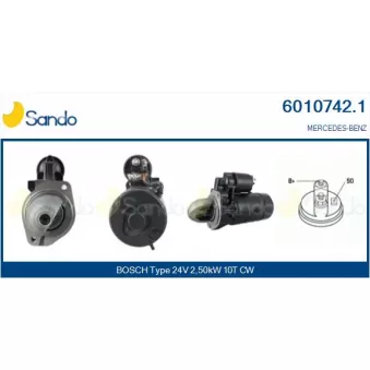 Démarreur SANDO 6010742.1