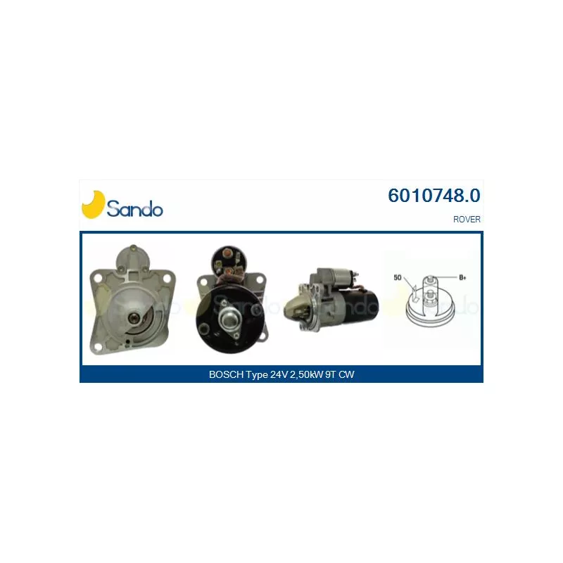 Démarreur SANDO 6010748.0