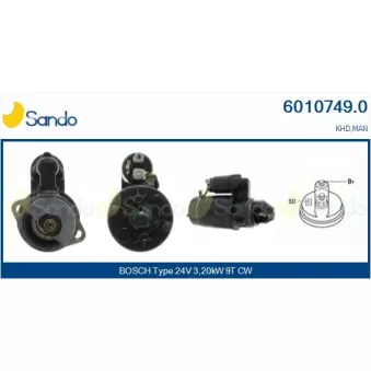 Démarreur SANDO 6010749.0