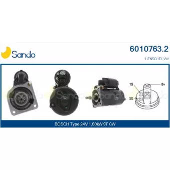 Démarreur SANDO 6010763.2