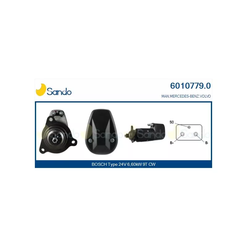 Démarreur SANDO 6010779.0
