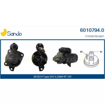 Démarreur SANDO 6010794.0