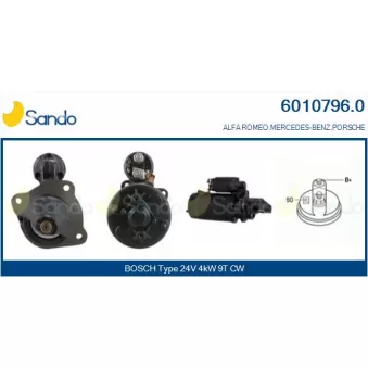 Démarreur SANDO 6010796.0