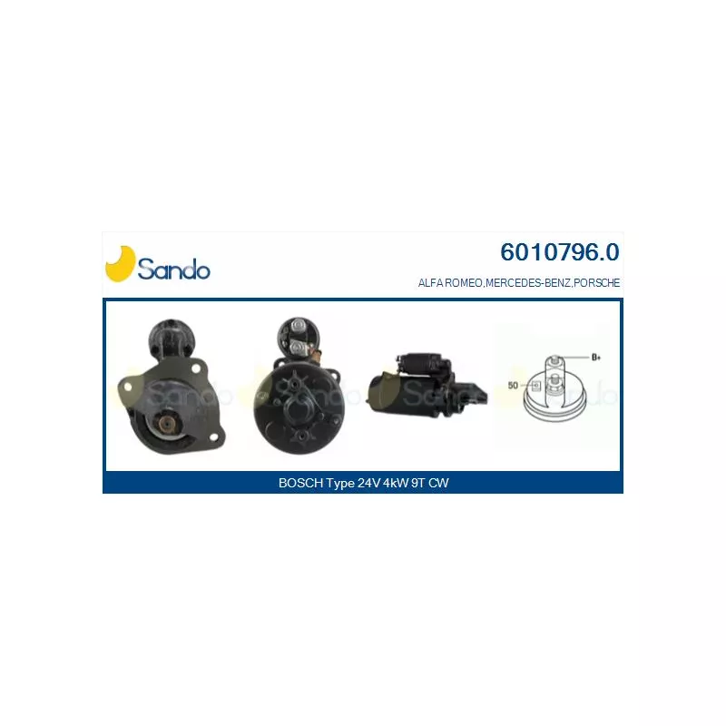 Démarreur SANDO 6010796.0