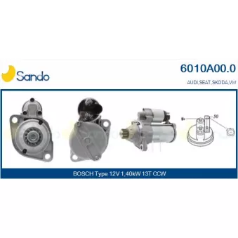 Démarreur SANDO 6010A00.0