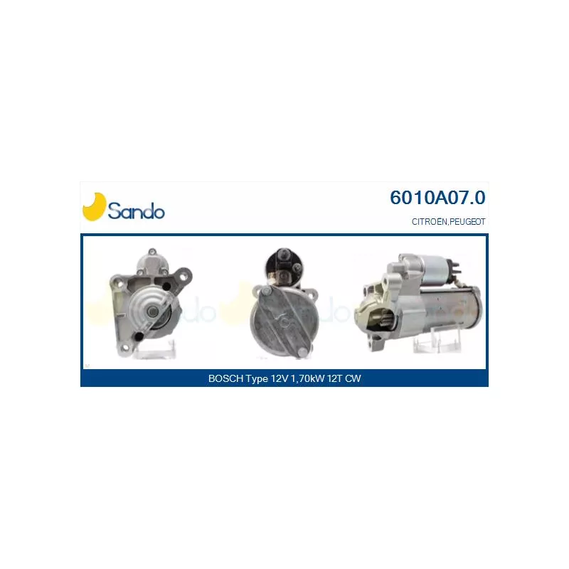 Démarreur SANDO 6010A07.0