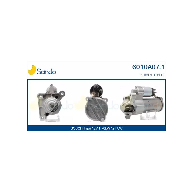 Démarreur SANDO 6010A07.1