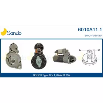 Démarreur SANDO 6010A11.1