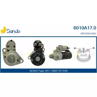 Démarreur SANDO 6010A17.0