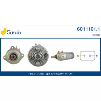 Démarreur SANDO 6011101.1