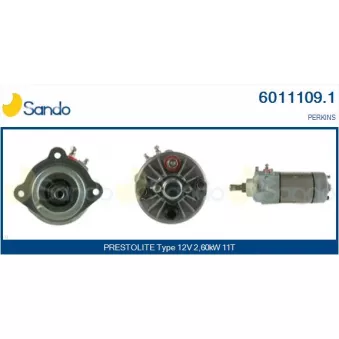 Démarreur SANDO 6011109.1