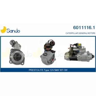 Démarreur SANDO 6011116.1