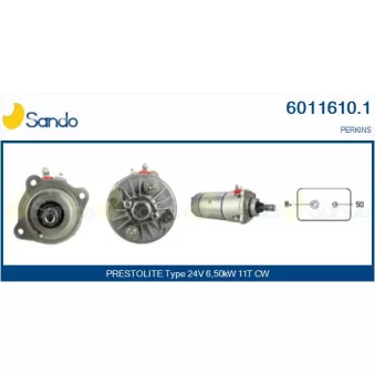 Démarreur SANDO 6011610.1