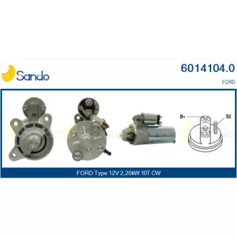 Démarreur SANDO 6014104.0