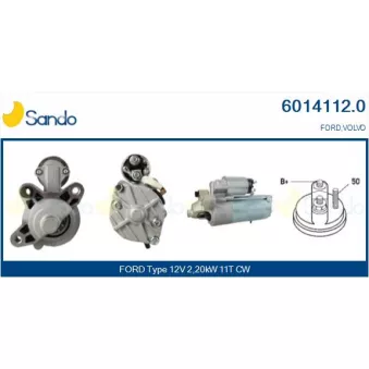 Démarreur SANDO 6014112.0