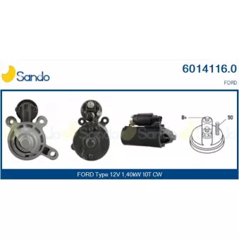 Démarreur SANDO 6014116.0