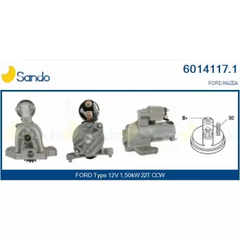Démarreur SANDO 6014117.1