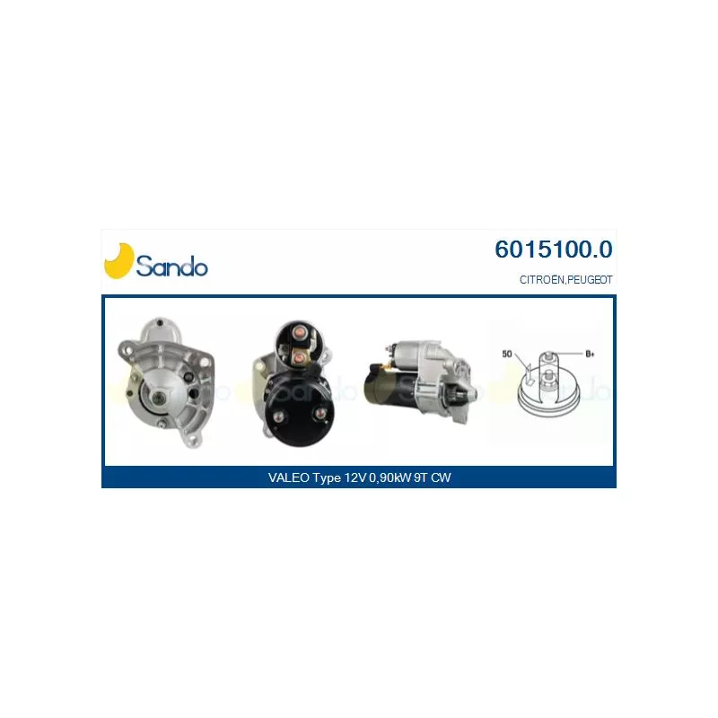 Démarreur SANDO 6015100.0