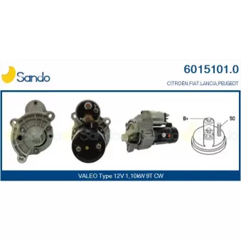 Démarreur SANDO 6015101.0