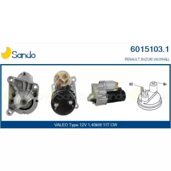Démarreur SANDO 6015103.1
