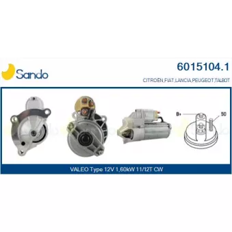 Démarreur SANDO 6015104.1