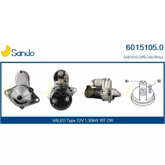 Démarreur SANDO 6015105.0