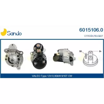 Démarreur SANDO 6015106.0