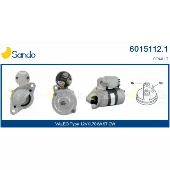 Démarreur SANDO 6015112.1