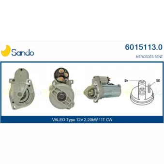 Démarreur SANDO 6015113.0