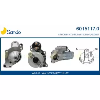 Démarreur SANDO 6015117.0