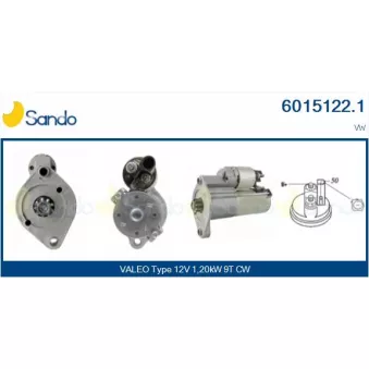 Démarreur SANDO 6015122.1