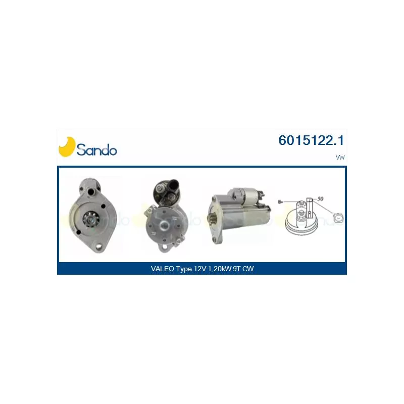 Démarreur SANDO 6015122.1