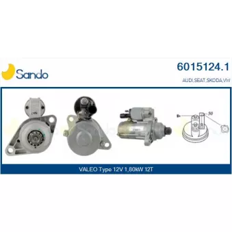 Démarreur SANDO 6015124.1