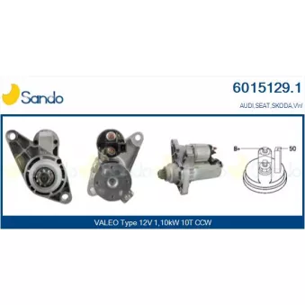 Démarreur SANDO 6015129.1