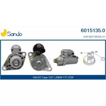 Démarreur SANDO 6015135.0
