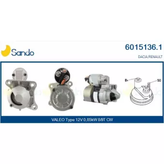 Démarreur SANDO 6015136.1