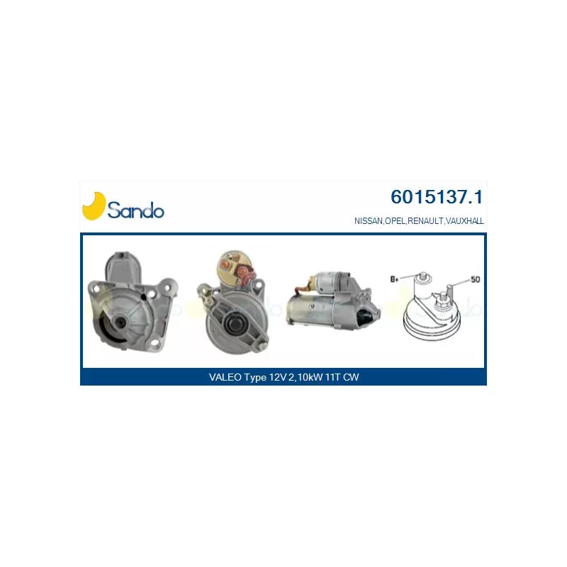 Démarreur SANDO 6015137.1