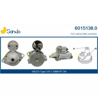 Démarreur SANDO 6015138.0