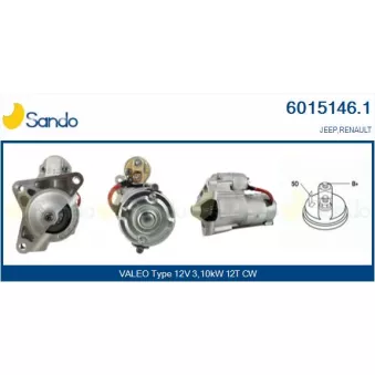 Démarreur SANDO 6015146.1