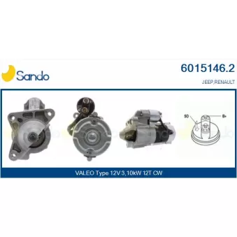 Démarreur SANDO 6015146.2