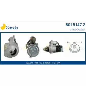 Démarreur SANDO 6015147.2