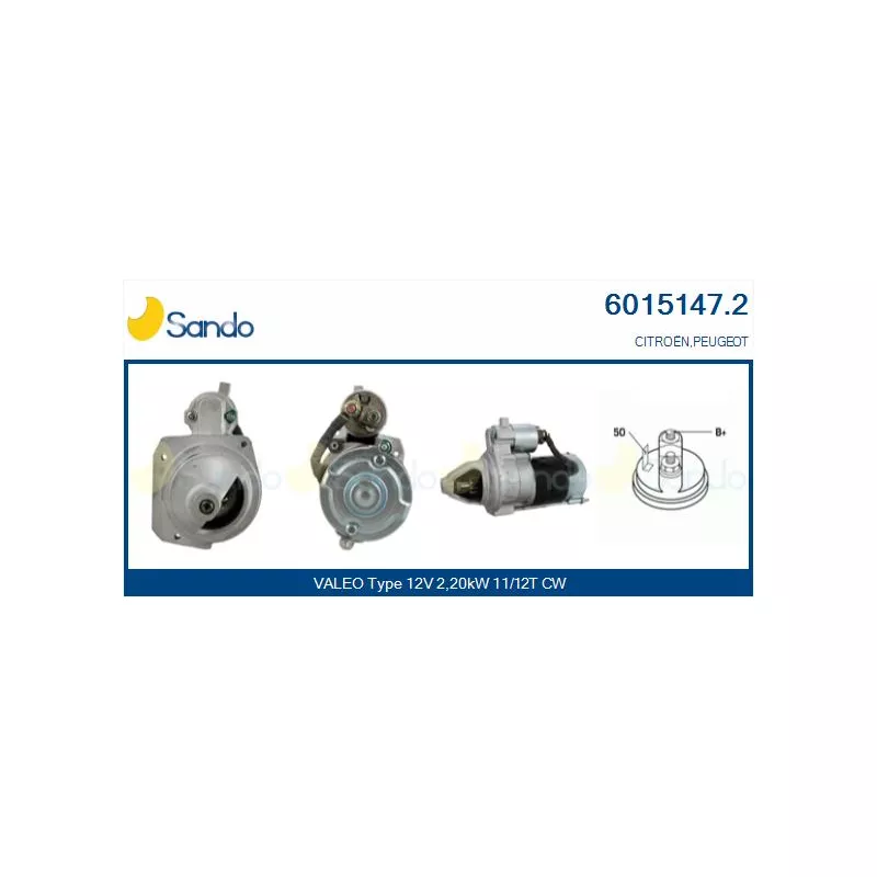 Démarreur SANDO 6015147.2