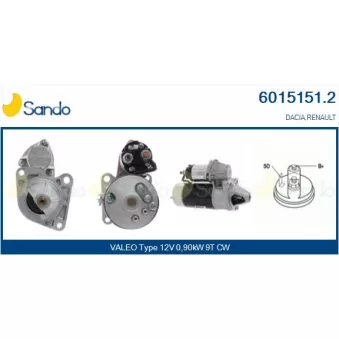 Démarreur SANDO 6015151.2