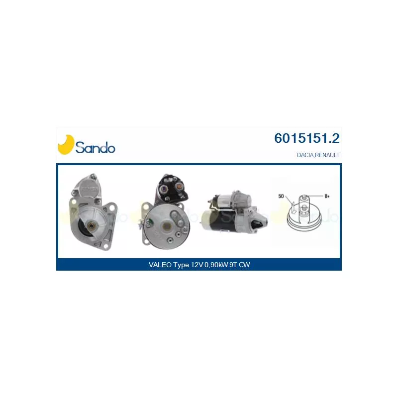 Démarreur SANDO 6015151.2