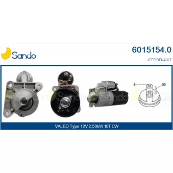 Démarreur SANDO 6015154.0