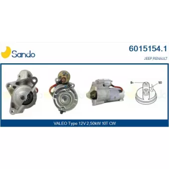 Démarreur SANDO 6015154.1