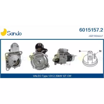 Démarreur SANDO 6015157.2