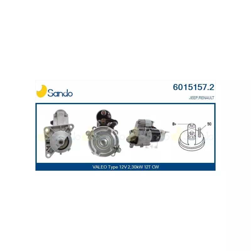Démarreur SANDO 6015157.2