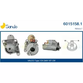 Démarreur SANDO 6015158.1